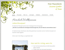 Tablet Screenshot of freie-traurednerin.de